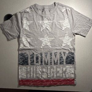 Tommy Hilfiger Kids Grey Star Print T-Shirt